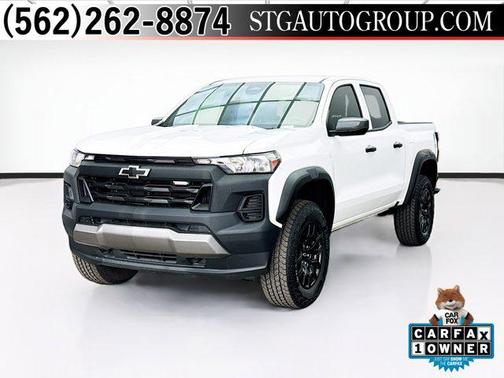 Summit White 2025 Chevrolet Colorado Trail Boss