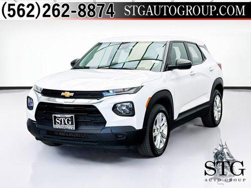 Summit White 2023 Chevrolet Trailblazer LS
