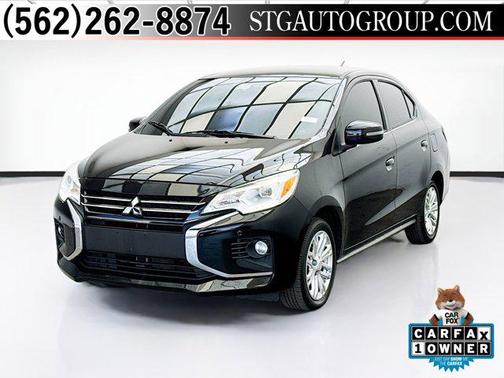 Jet Black Metallic 2024 Mitsubishi Mirage G4 SE