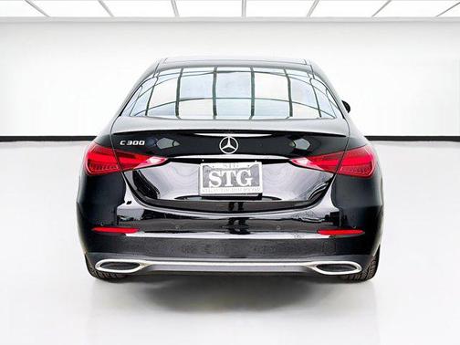 Black 2025 Mercedes-Benz C-Class C 300