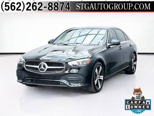 Black 2025 Mercedes-Benz C-Class C 300