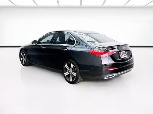 Black 2025 Mercedes-Benz C-Class C 300