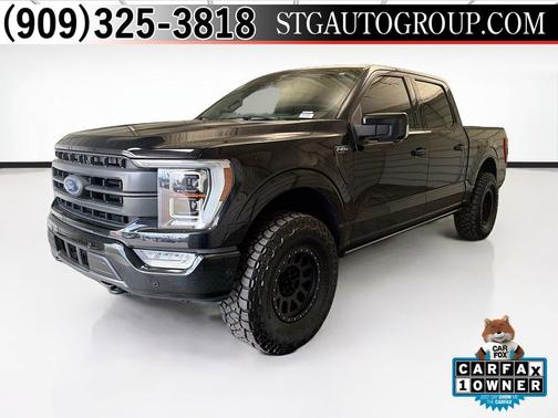 Agate Black Metallic 2021 Ford F-150 Lariat