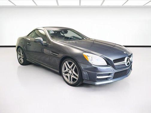 Steel Gray Metallic 2015 Mercedes-Benz SLK-Class SLK350
