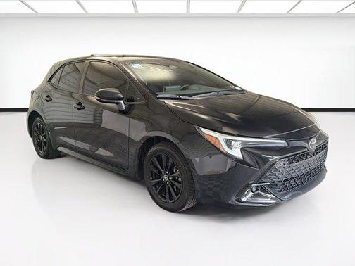 Midnight Black Metallic 2023 Toyota Corolla SE