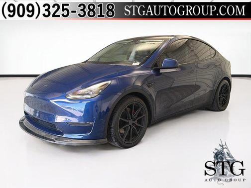 Deep Blue Metallic 2021 Tesla Model Y Performance Dual Motor All-Wheel Drive
