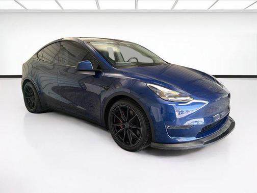 Deep Blue Metallic 2021 Tesla Model Y Performance Dual Motor All-Wheel Drive