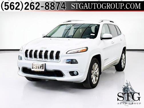 Bright White Clearcoat 2017 Jeep Cherokee Overland