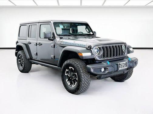 Granite Crystal Metallic Clearcoat 2025 Jeep Wrangler 4xe Rubicon