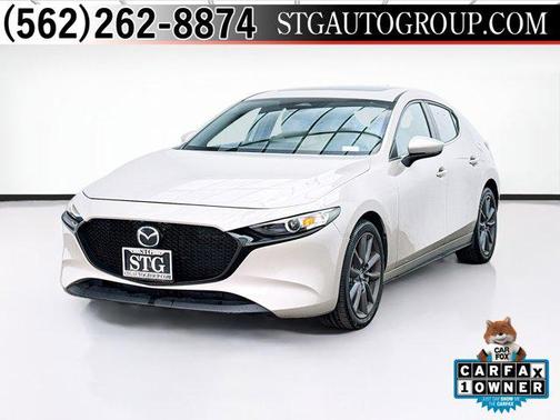 Platinum Quartz Metallic 2024 Mazda Mazda3 FWD w/Preferred Package
