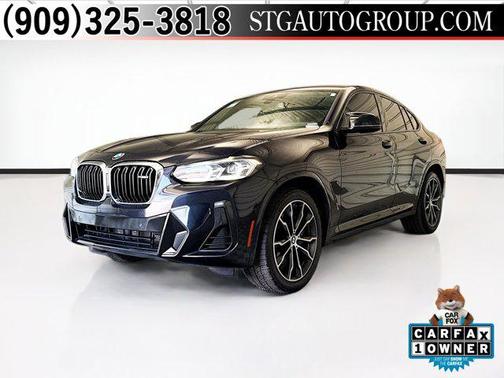 Carbon Black Metallic 2023 BMW X4 M40i