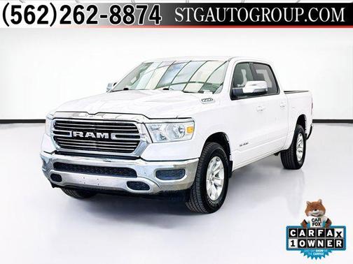 Bright White Clearcoat 2024 RAM 1500 Laramie