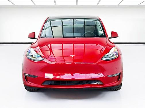 Red Multi-Coat 2022 Tesla Model Y Performance Dual Motor All-Wheel Drive