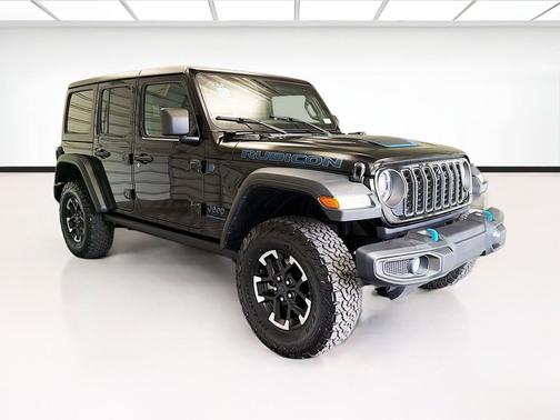 Black Clearcoat 2024 Jeep Wrangler 4xe Rubicon