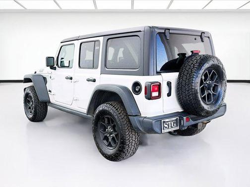 Bright White Clearcoat 2024 Jeep Wrangler Willys