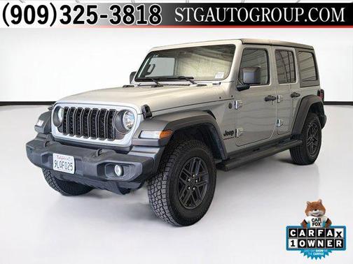 Silver Zynith Clearcoat 2024 Jeep Wrangler Sport S