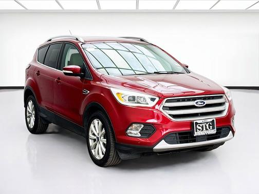 Ruby Red Metallic Tinted Clearcoat 2017 Ford Escape Titanium