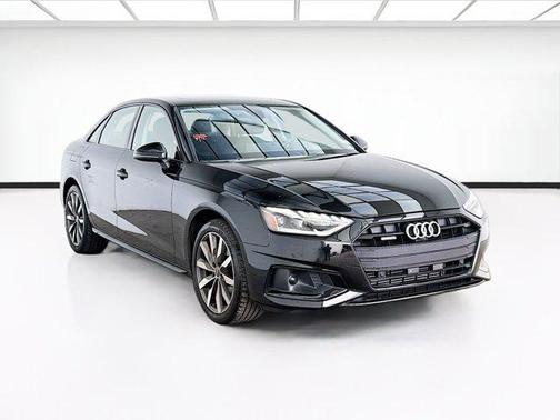 Brilliant Black 2022 Audi A4 40 Premium Plus