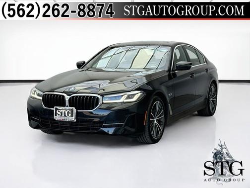 Black Sapphire Metallic 2023 BMW 530e Base