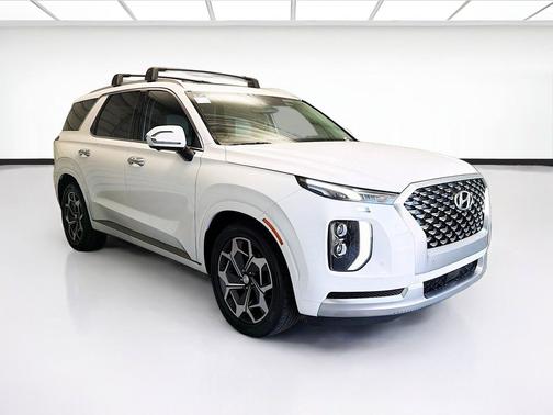 Hyper White 2021 Hyundai PALISADE Calligraphy