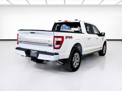 Star White Metallic Tri-Coat 2021 Ford F-150 Platinum