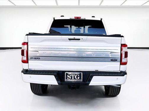 Star White Metallic Tri-Coat 2021 Ford F-150 Platinum