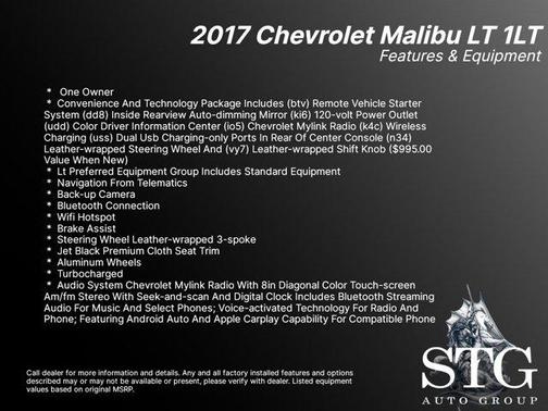 Photo 2 of 29 of 2017 Chevrolet Malibu 1LT