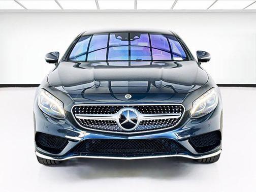 Blue 2017 Mercedes-Benz S-Class 4MATIC