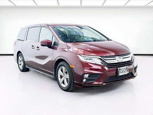 Burgundy 2019 Honda Odyssey EX-L