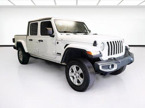 Bright White Clearcoat 2022 Jeep Gladiator Sport S