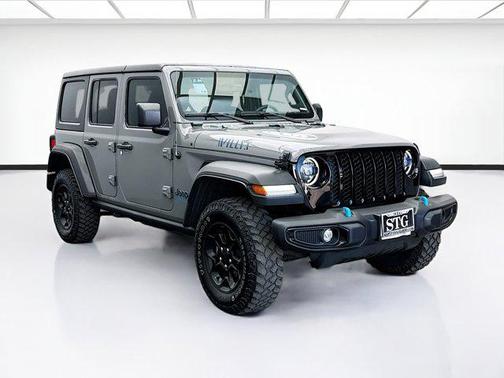 Sting-Gray Clearcoat 2023 Jeep Wrangler 4xe Base