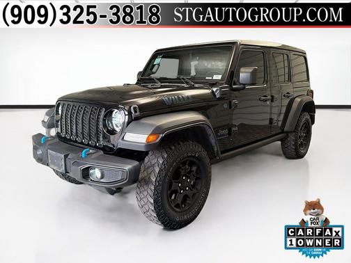 Black Clearcoat 2023 Jeep Wrangler 4xe Willys