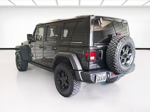 Black Clearcoat 2023 Jeep Wrangler 4xe Willys