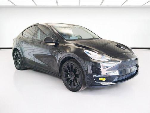 Solid Black 2022 Tesla Model Y Long Range Dual Motor All-Wheel Drive