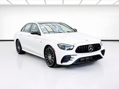 White 2022 Mercedes-Benz AMG E 53 4MATIC