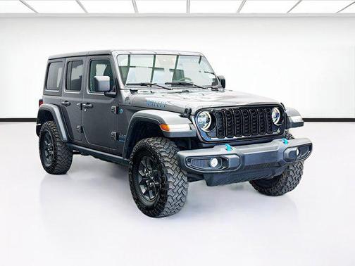Granite Crystal Metallic Clearcoat 2024 Jeep Wrangler 4xe Willys