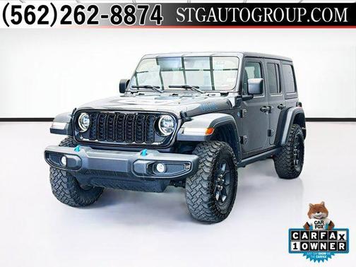 Granite Crystal Metallic Clearcoat 2024 Jeep Wrangler 4xe Willys