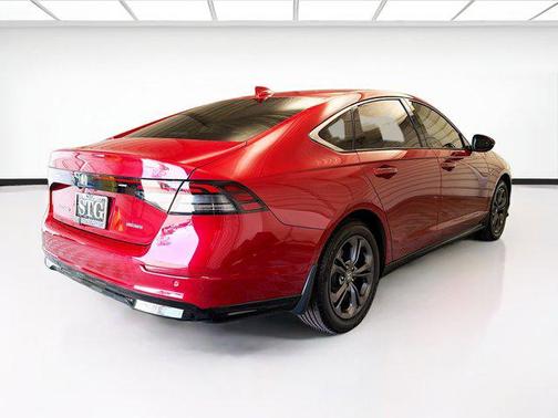 Radiant Red Metallic 2023 Honda Accord Hybrid EX-L