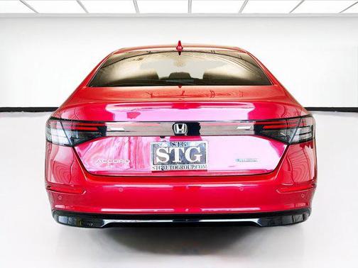 Radiant Red Metallic 2023 Honda Accord Hybrid EX-L
