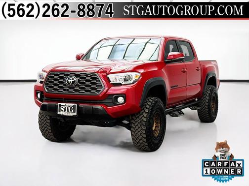 Barcelona Red Metallic 2021 Toyota Tacoma TRD Off Road