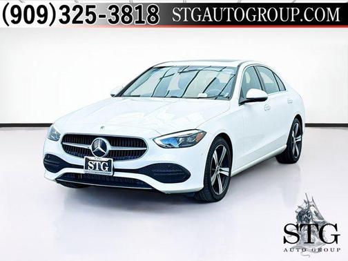 White 2025 Mercedes-Benz C-Class C 300