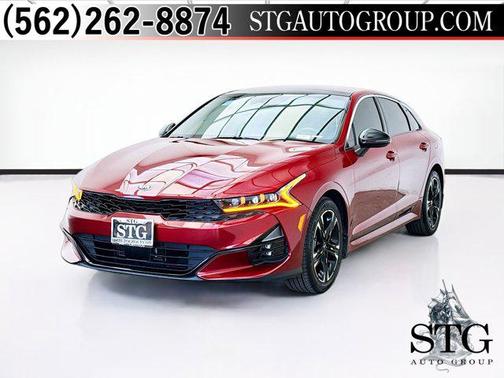 Passion Red 2021 Kia K5 GT-Line