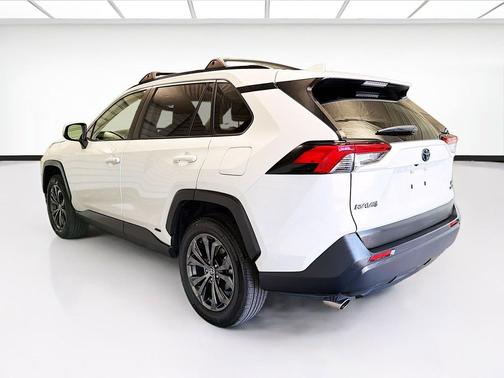 Wind Chill Pearl 2023 Toyota RAV4 Hybrid XLE Premium