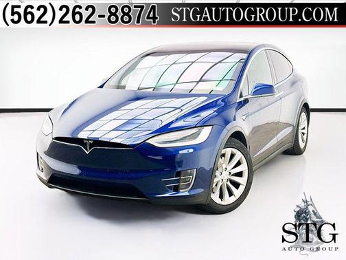 Deep Blue Metallic 2019 Tesla Model X Long Range