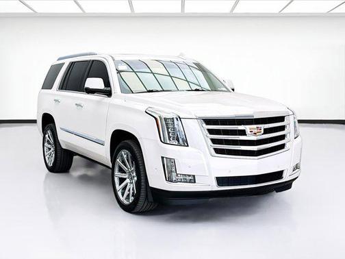 Crystal White Tricoat 2017 Cadillac Escalade Premium Luxury