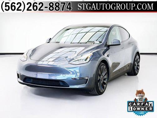 Midnight Silver Metallic 2022 Tesla Model Y Performance Dual Motor All-Wheel Drive