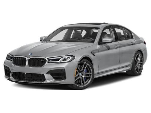 Frozen Bluestone Metallic 2021 BMW M5 Base