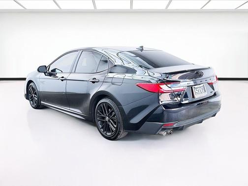 Midnight Black Metallic 2025 Toyota Camry SE