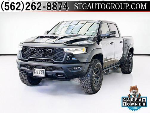 Diamond Black Crystal Pearlcoat 2025 RAM 1500 RHO Crew Cab 4x4 5'7' Box