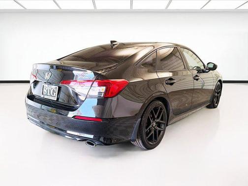 Crystal Black Pearl 2022 Honda Civic Sport